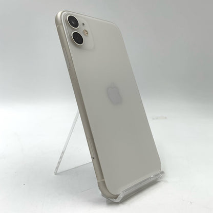 【全額返金保証】【最速発送】Apple iPhone iPhone 11 128GB ホワイト docomo 白ロム 美品 動作確認済 85%