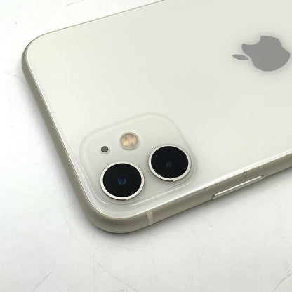 【全額返金保証】【最速発送】Apple iPhone iPhone 11 128GB ホワイト docomo 白ロム 美品 動作確認済 85%