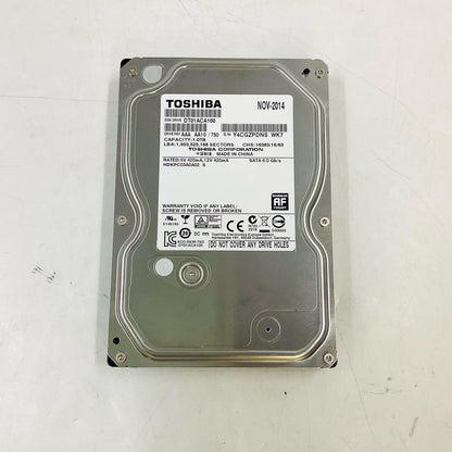 【全額返金保証】【最速発送】TOSHIBA ストレージ HDD 1000.2 GB DT01ACA100 美品 動作確認済