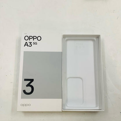 【全額返金保証】【最速発送】OPPO A 3 5G 128GB ブラック 楽天モバイル SIMフリー CPH2639 白ロム 美品 動作確認済