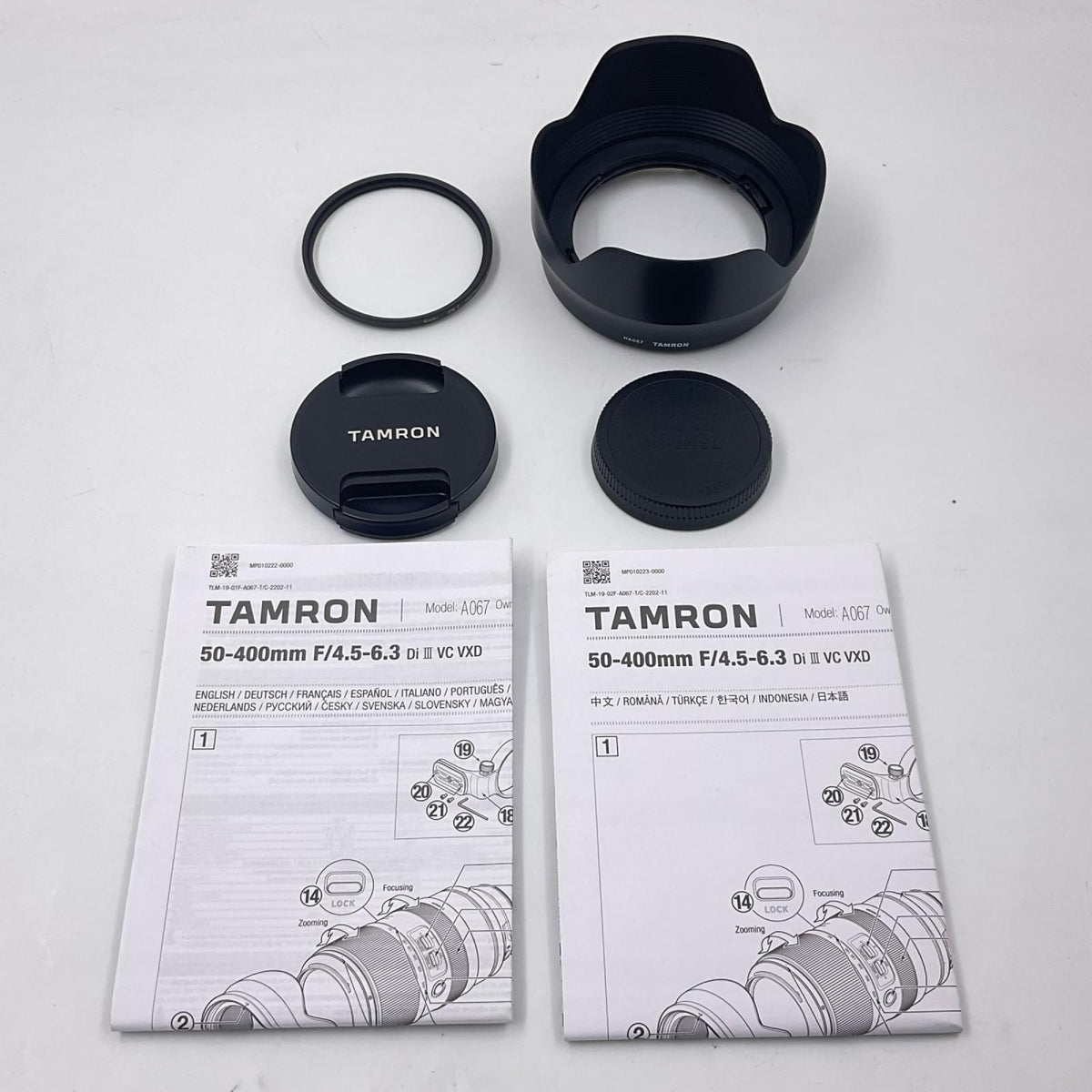 【全額返金保証】【最速発送】TAMRON 50-400mm F/4.5-6.3 Di III VC VXD (Model A067) 動作確認済