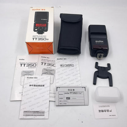 【全額返金保証】【最速発送】GODOX TT350N ニコン用 美品 動作確認済