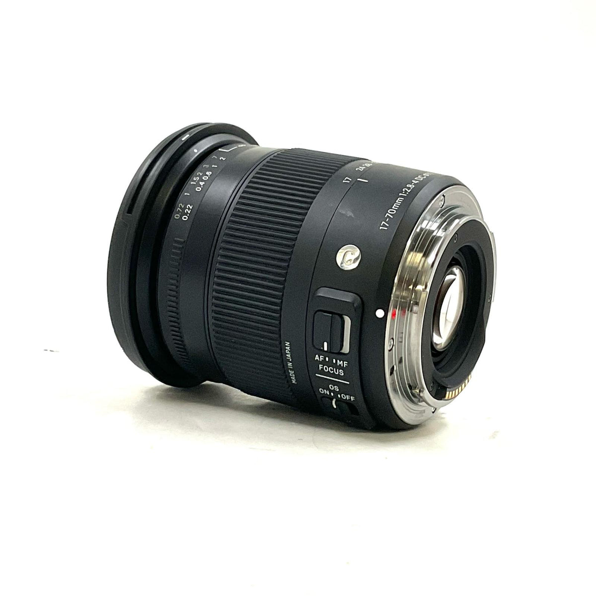 【全額返金保証】【最速発送】SIGMA 17-70mm F2.8-4 DC MACRO OS HSM [キヤノン用] 美品 動作確認済