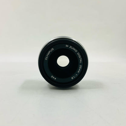 【全額返金保証】【最速発送】OLYMPUS M.ZUIKO DIGITAL 25mm F1.8 [シルバー] 美品 動作確認済