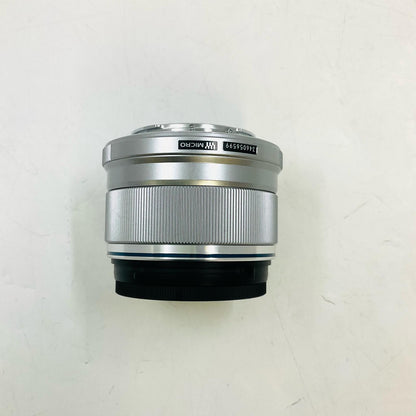 【全額返金保証】【最速発送】OLYMPUS M.ZUIKO DIGITAL 25mm F1.8 [シルバー] 美品 動作確認済