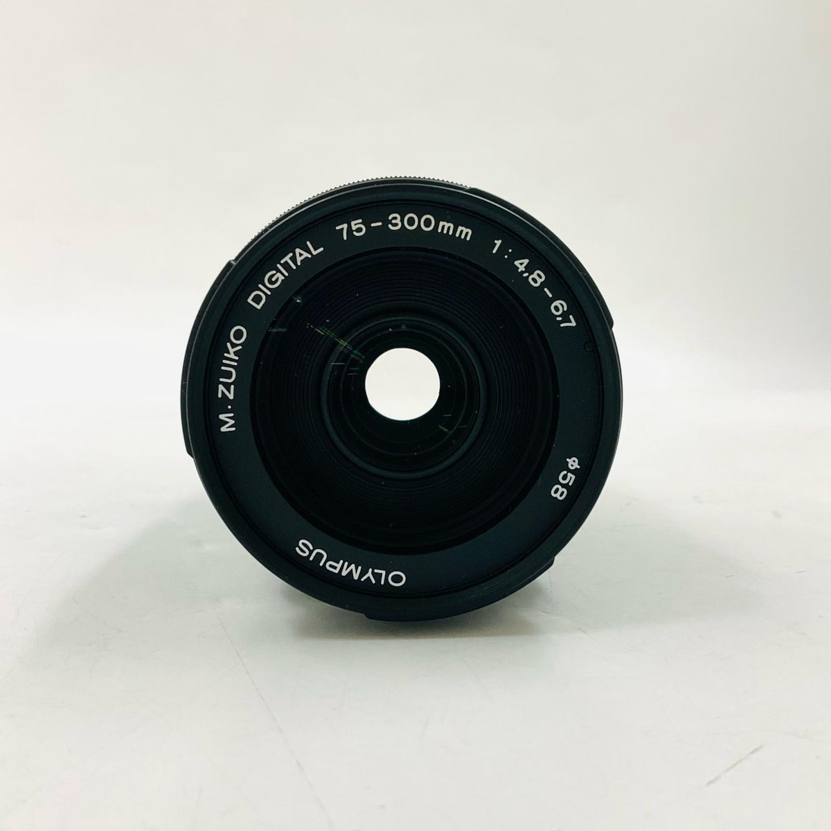 【全額返金保証】【最速発送】OLYMPUS M.ZUIKO DIGITAL ED 75-300mm F4.8-6.7 II [ブラック] 美品 動作確認済