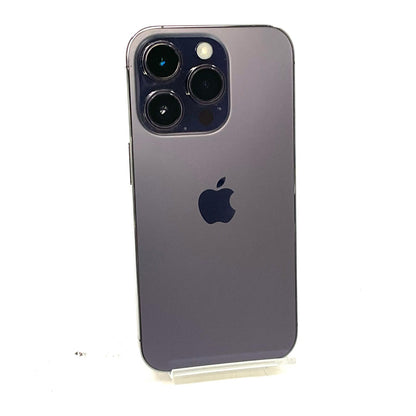 【全額返金保証】【最速発送】Apple iPhone iPhone 14 Pro 128GB ディープパープル Softbank SIMフリー 白ロム 動作確認済 81%