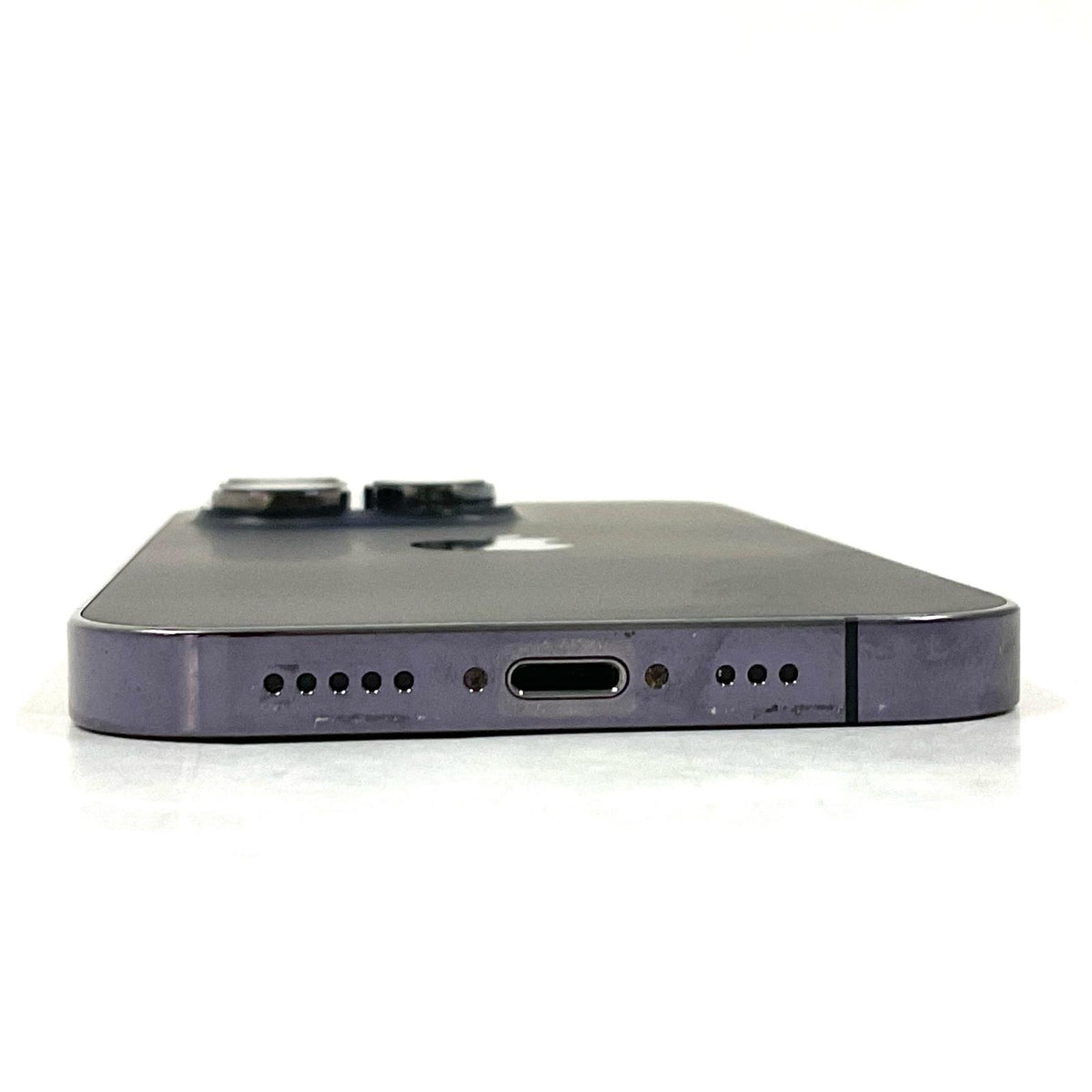 【全額返金保証】【最速発送】Apple iPhone iPhone 14 Pro 128GB ディープパープル Softbank SIMフリー 白ロム 動作確認済 81%