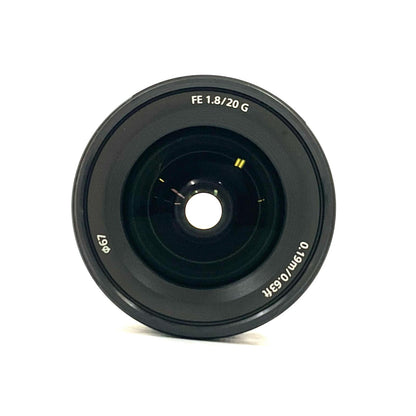 【全額返金保証】【最速発送】Sony FE 20mm F1.8 G SEL20F18G 美品 動作確認済
