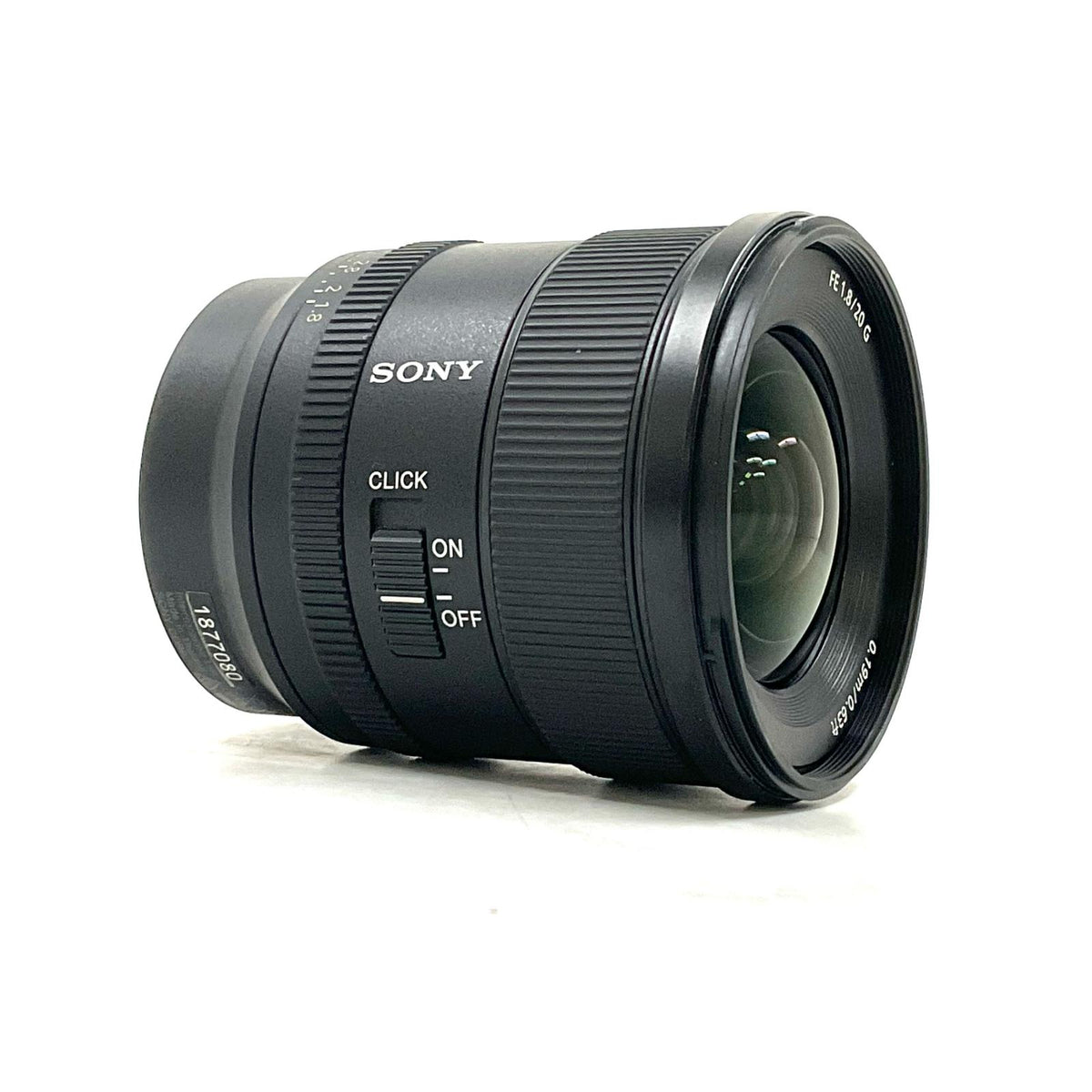 【全額返金保証】【最速発送】Sony FE 20mm F1.8 G SEL20F18G 美品 動作確認済