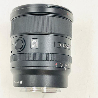 【全額返金保証】【最速発送】Sony FE 20mm F1.8 G SEL20F18G 美品 動作確認済