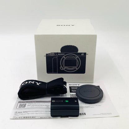 【全額返金保証】【最速発送】Sony デジタル一眼 VLOGCAM ZV-E1 ボディ ブラック 美品 動作確認済