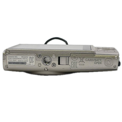 【全額返金保証】【最速発送】Canon コンパクトデジタルカメラ IXY 650 シルバー 動作確認済