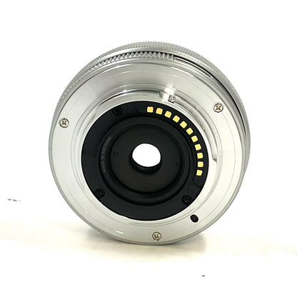 【全額返金保証】【最速発送】OLYMPUS M.ZUIKO DIGITAL ED 14-42mm F3.5-5.6 EZ [シルバー] 美品 動作確認済