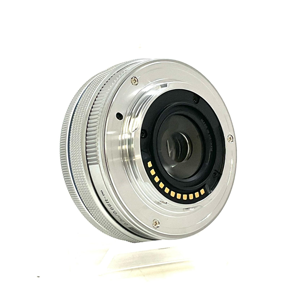 【全額返金保証】【最速発送】OLYMPUS M.ZUIKO DIGITAL ED 14-42mm F3.5-5.6 EZ [シルバー] 美品 動作確認済