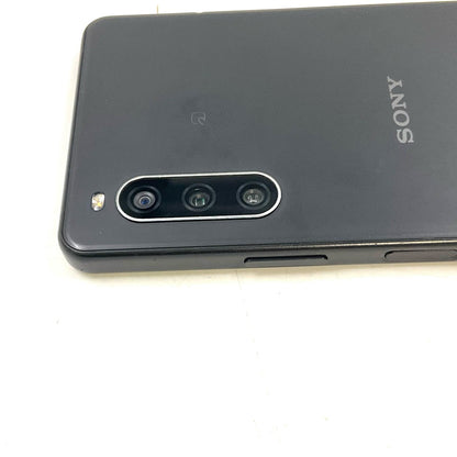 【全額返金保証】【最速発送】Sony Xperia 10 IV 128GB ブラック au S0G07 白ロム 動作確認済