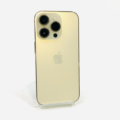 【全額返金保証】【最速発送】Apple iPhone iPhone Pro 14 256GB ゴールド Softbank 白ロム 動作確認済 86%