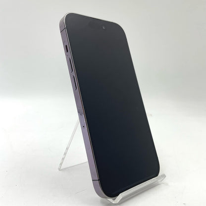 【全額返金保証】【最速発送】Apple iPhone iPhone 14 Pro 256GB ディープパープル Softbank SIMフリー 白ロム 動作確認済 79%