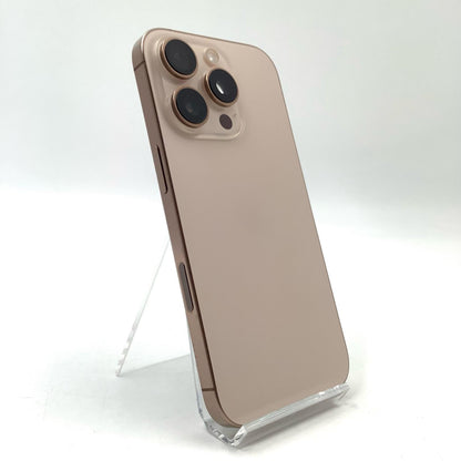 【全額返金保証】【最速発送】Apple iPhone iPhone 16 Pro 256GB デザートチタニウム SIMフリー 白ロム 美品 動作確認済 93%