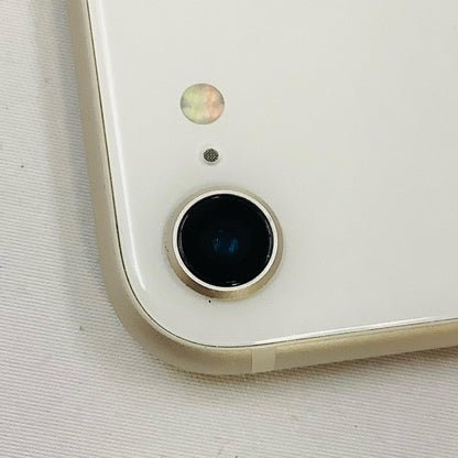 【最速発送】Apple iPhone iPhone SE（第3世代） 128GB ホワイト SIMフリー 白ロム【難有】 82%