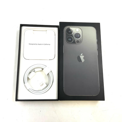 【全額返金保証】【最速発送】Apple iPhone iPhone 13 Pro 256GB グラファイト Softbank 白ロム 動作確認済 88%