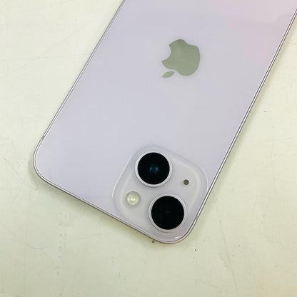【全額返金保証】【最速発送】Apple iPhone iPhone 14 128GB パープル docomo 白ロム 動作確認済 75%