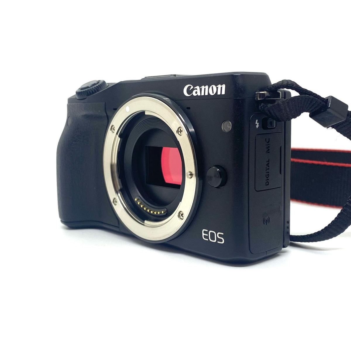 【全額返金保証】【最速発送】Canon デジタル一眼 EOS M3 ボディ ブラック 動作確認済