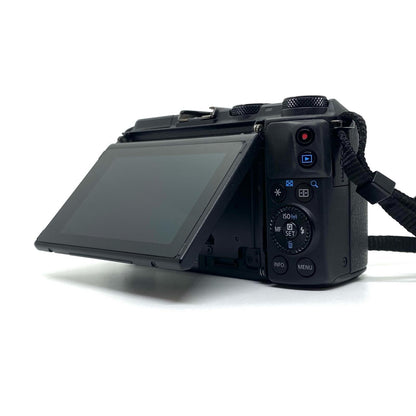 【全額返金保証】【最速発送】Canon デジタル一眼 EOS M3 ボディ ブラック 動作確認済