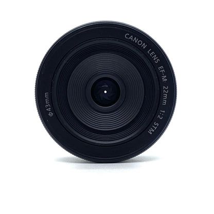 【全額返金保証】【最速発送】Canon EF-M 22mm F2 STM 動作確認済