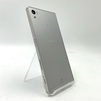 【全額返金保証】【最速発送】Sony Xperia Z5 32GB シルバー au SOV32 白ロム 動作確認済