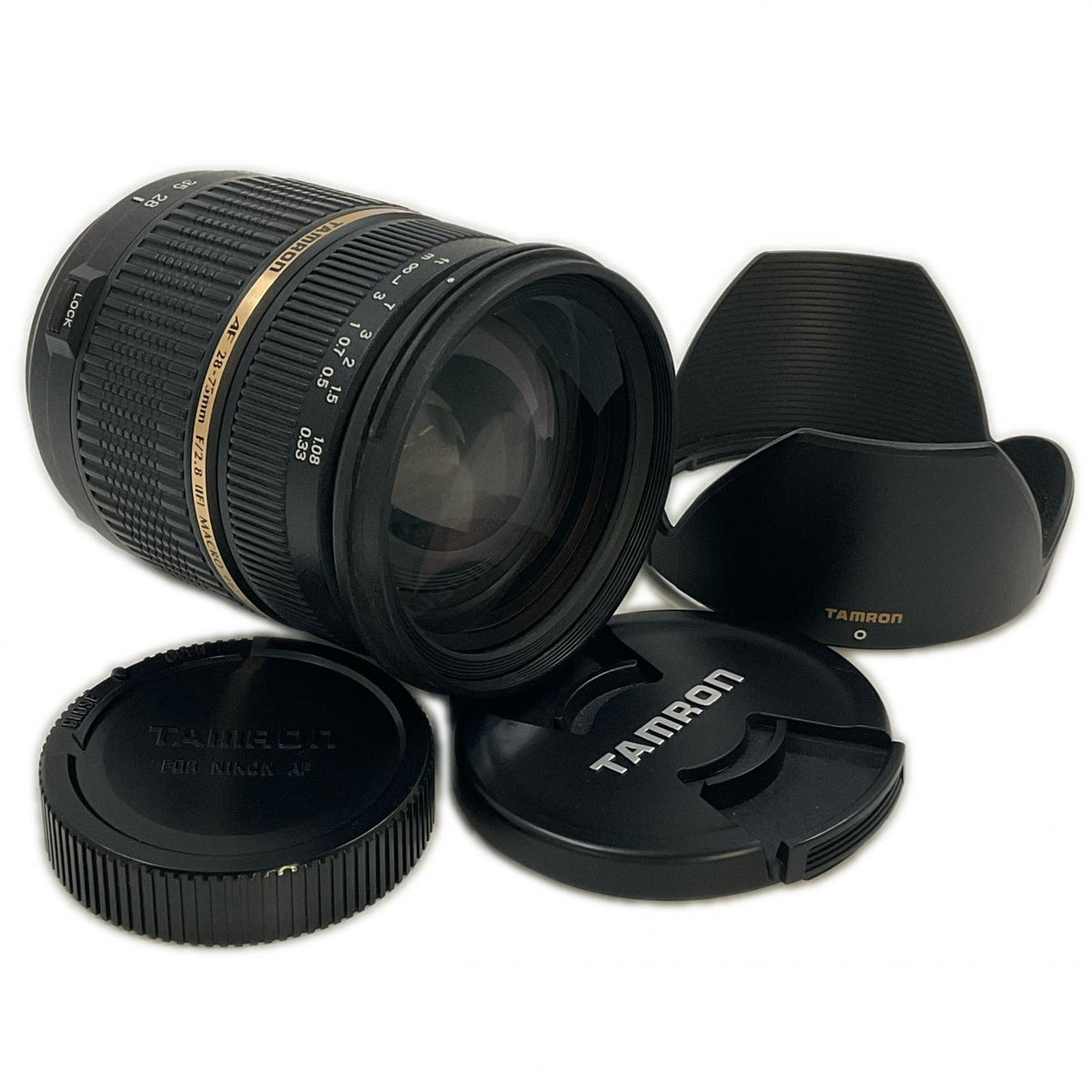 【全額返金保証】【最速発送】TAMRON SP AF 28-75mm F/2.8 XR Di LD Aspherical [IF] MACRO (Model A09 II) (ﾆｺﾝ用) 美品 動作確認済