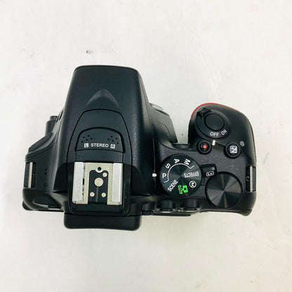 【全額返金保証】【最速発送】Nikon デジタル一眼 D5600 ボディ ブラック 美品 動作確認済