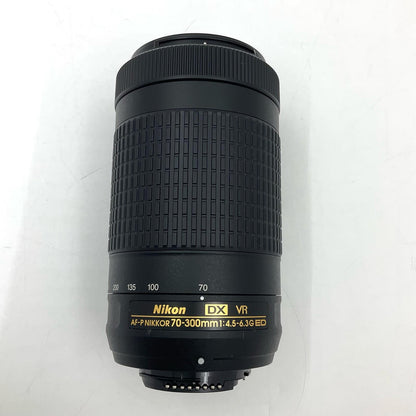 【全額返金保証】【最速発送】Nikon AF-P DX NIKKOR 70-300mm f/4.5-6.3G ED VR 超美品 動作確認済
