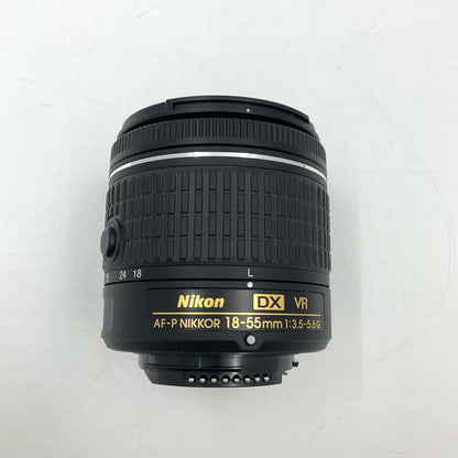 【全額返金保証】【最速発送】Nikon AF-P DX NIKKOR 18-55mm f/3.5-5.6G VR 超美品 動作確認済