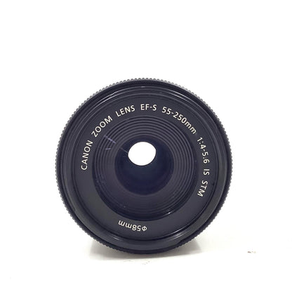 【全額返金保証】【最速発送】Canon EF-S55-250mm F4-5.6 IS STM 動作確認済
