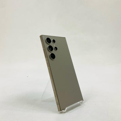 【最速発送】 Galaxy S24 Ultra 256GB シルバー系 au SCG26 白ロム【難有】