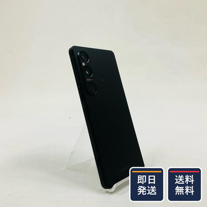 【最速発送】 Xperia 1 VI 256GB ブラック系 au SOG13 白ロム【難有】