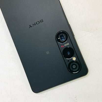 【最速発送】 Xperia 1 VI 256GB ブラック系 au SOG13 白ロム【難有】