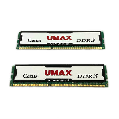 【全額返金保証】【最速発送】UMAX メモリ 8GB x 2枚 Cetus DCDDR3-16GB-1333 美品 動作確認済