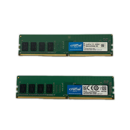 【全額返金保証】【最速発送】Crucial メモリ 4GB DDR4－2400 x2枚 W4U2400CM-4G 美品 動作確認済
