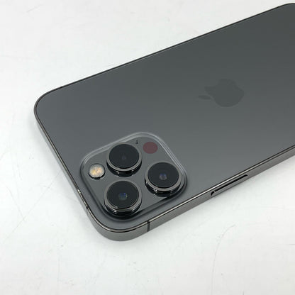 【全額返金保証】【最速発送】Apple iPhone iPhone Pro Max 12 128GB グラファイト au SIMフリー 白ロム 美品 動作確認済 100%