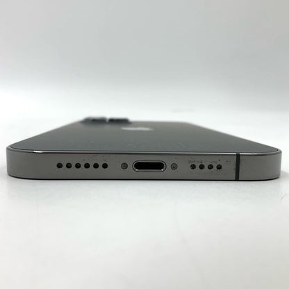 【全額返金保証】【最速発送】Apple iPhone iPhone Pro Max 12 128GB グラファイト au SIMフリー 白ロム 美品 動作確認済 100%