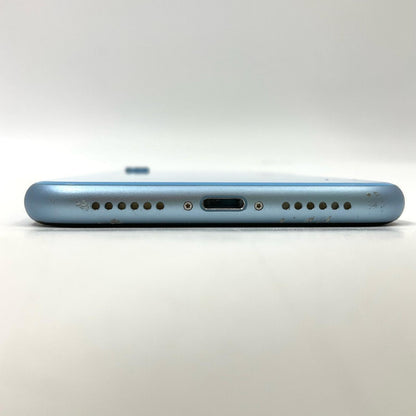 【全額返金保証】【最速発送】Apple iPhone iPhone Xr 64GB ブルー docomo 白ロム 動作確認済 78%
