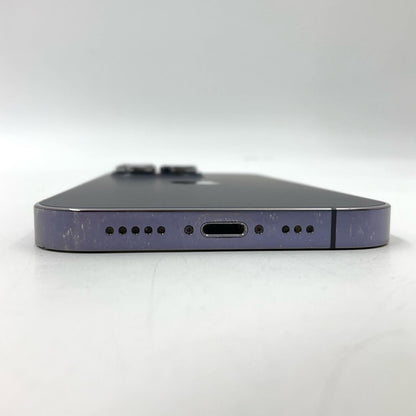 【全額返金保証】【最速発送】Apple iPhone iPhone Pro 14 128GB パープル SIMフリー 白ロム 動作確認済 87%