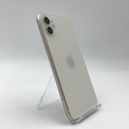 【全額返金保証】【最速発送】Apple iPhone iPhone 11 128GB ホワイト Softbank SIMフリー 白ロム 美品 動作確認済 80%