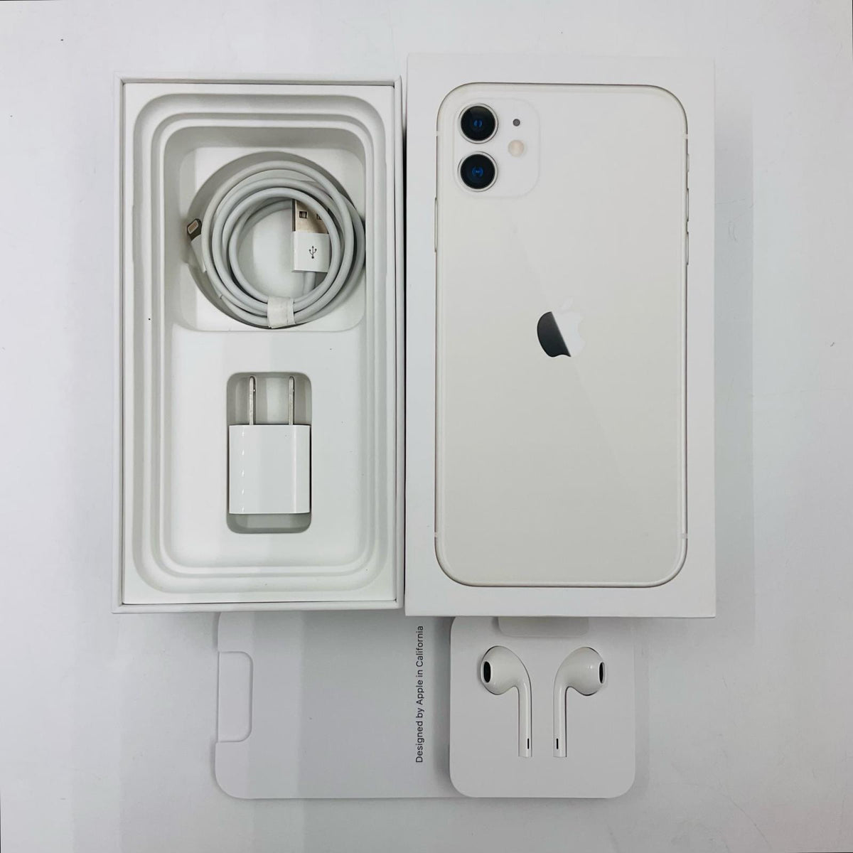 【全額返金保証】【最速発送】Apple iPhone iPhone 11 128GB ホワイト Softbank SIMフリー 白ロム 美品 動作確認済 80%
