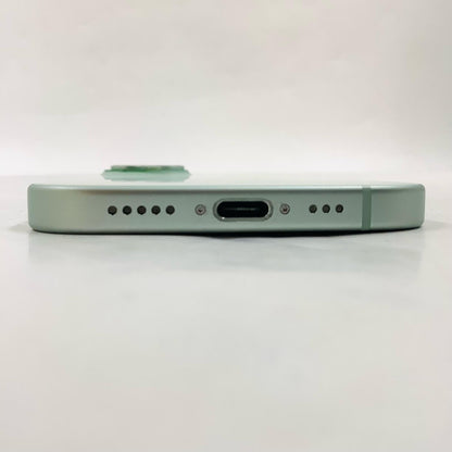 【全額返金保証】【最速発送】Apple iPhone iPhone 15 256GB グリーン SIMフリー 白ロム 美品 動作確認済 83%