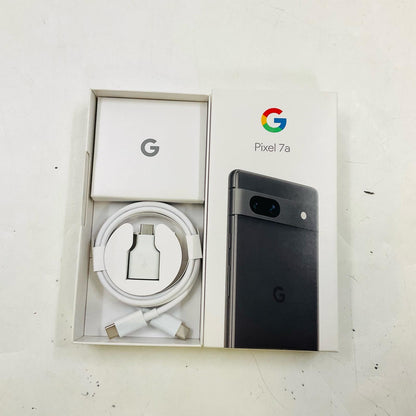 【全額返金保証】【最速発送】Google Pixel 7a 128GB チャコール SIMフリー G82U8 白ロム 動作確認済