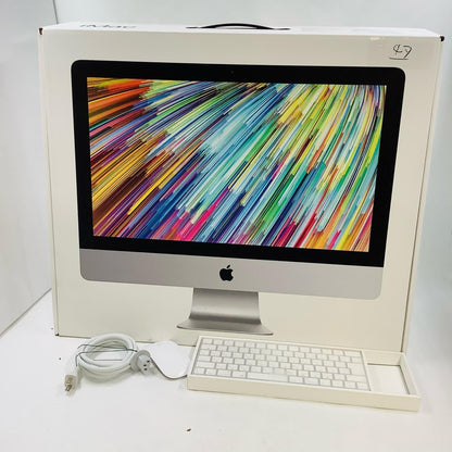 【全額返金保証】【最速発送】Apple iMac 21.5インチ 2.3 GHz デュアルコア Intel core i5 8GB HDD 1TB 美品 動作確認済