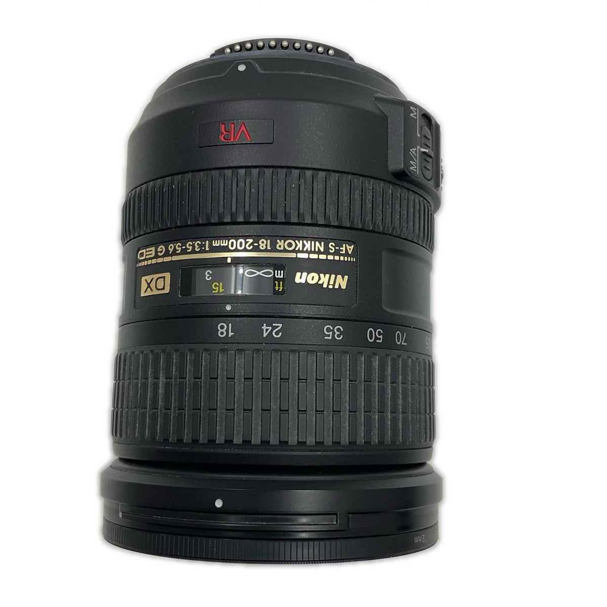 【全額返金保証】【最速発送】Nikon AF-S DX VR Zoom-Nikkor 18-200mm f/3.5-5.6G IF-ED 美品 動作確認済
